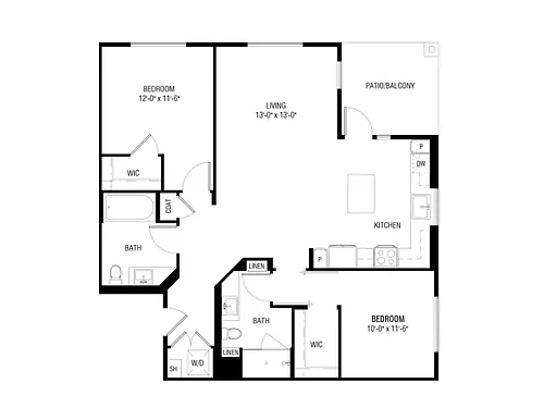 Floor plan B2