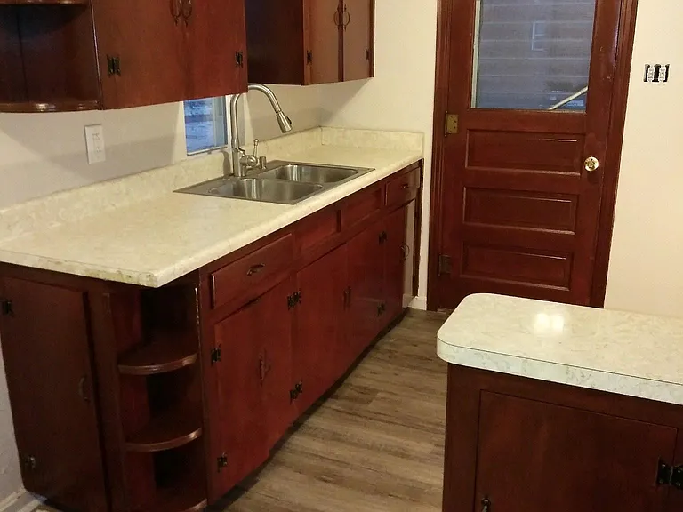 Kitchen is getting new black granite counters
