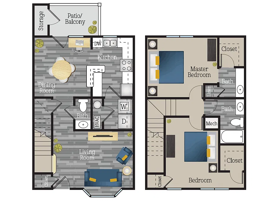 Floor plan Morehouse