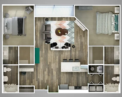 Floor plan Mohawk