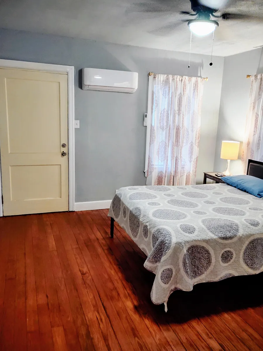 Bedroom with separate ac, and heat. - 3909 Live Oak St #A