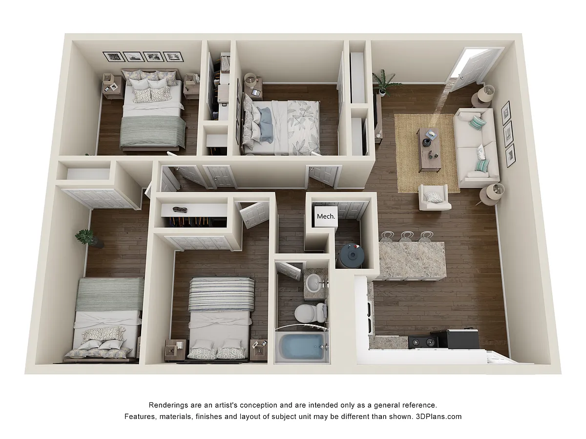 Floor plan Shoreline