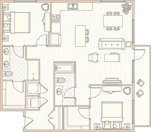 Floor plan B2