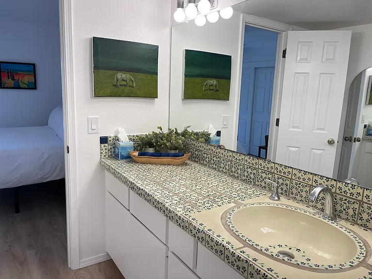Secondary bathroom