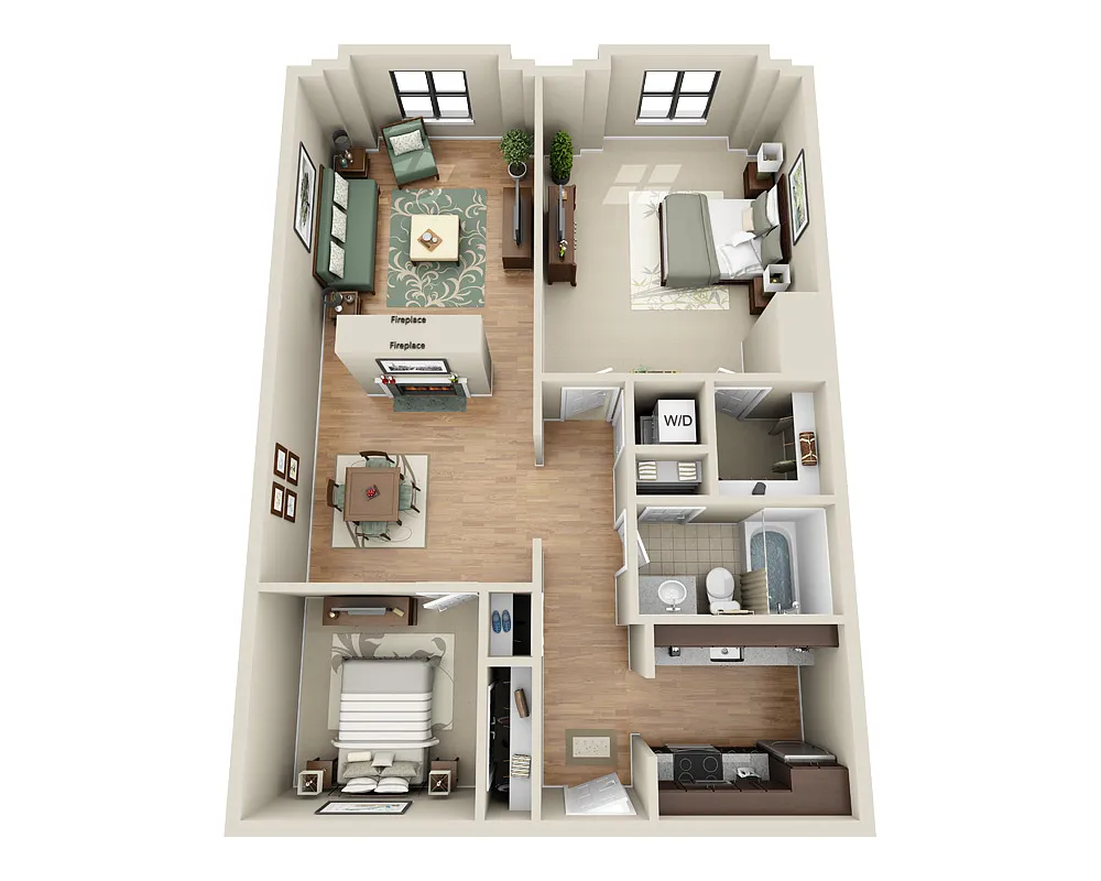 Floor plan 56 St. Botolph - A1ED