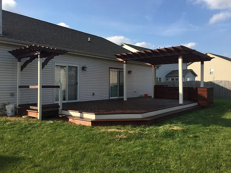 Very large deck