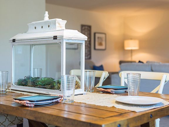 Gather around the dinner table to share your favorite meals