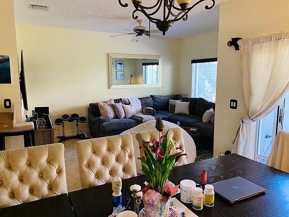 Open floor plan. Dining/living room