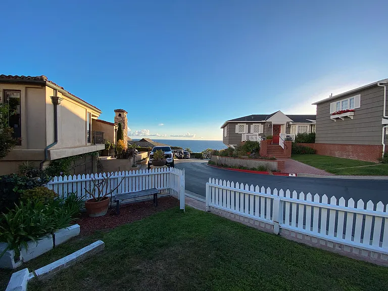 Just two homes from private beach access