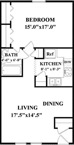 One Bedroom One Bathroom One Bedroom One Bathroom
