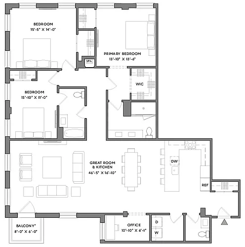 Floor plan C01