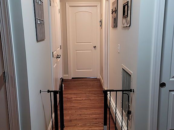 Hallway leading to bedrooms