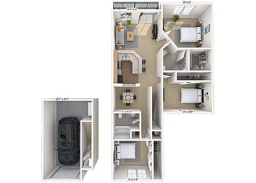Floor plan The Spruce