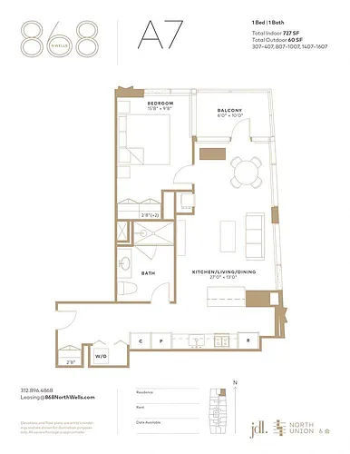 Floor plan A7