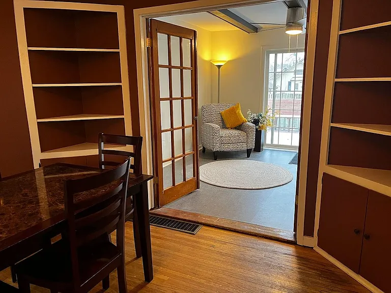 Dining room looking toward back yard