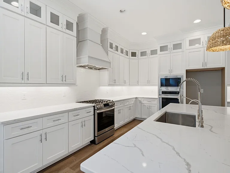 Tons of kitchen storage. WILL HAVE refrigerator installed