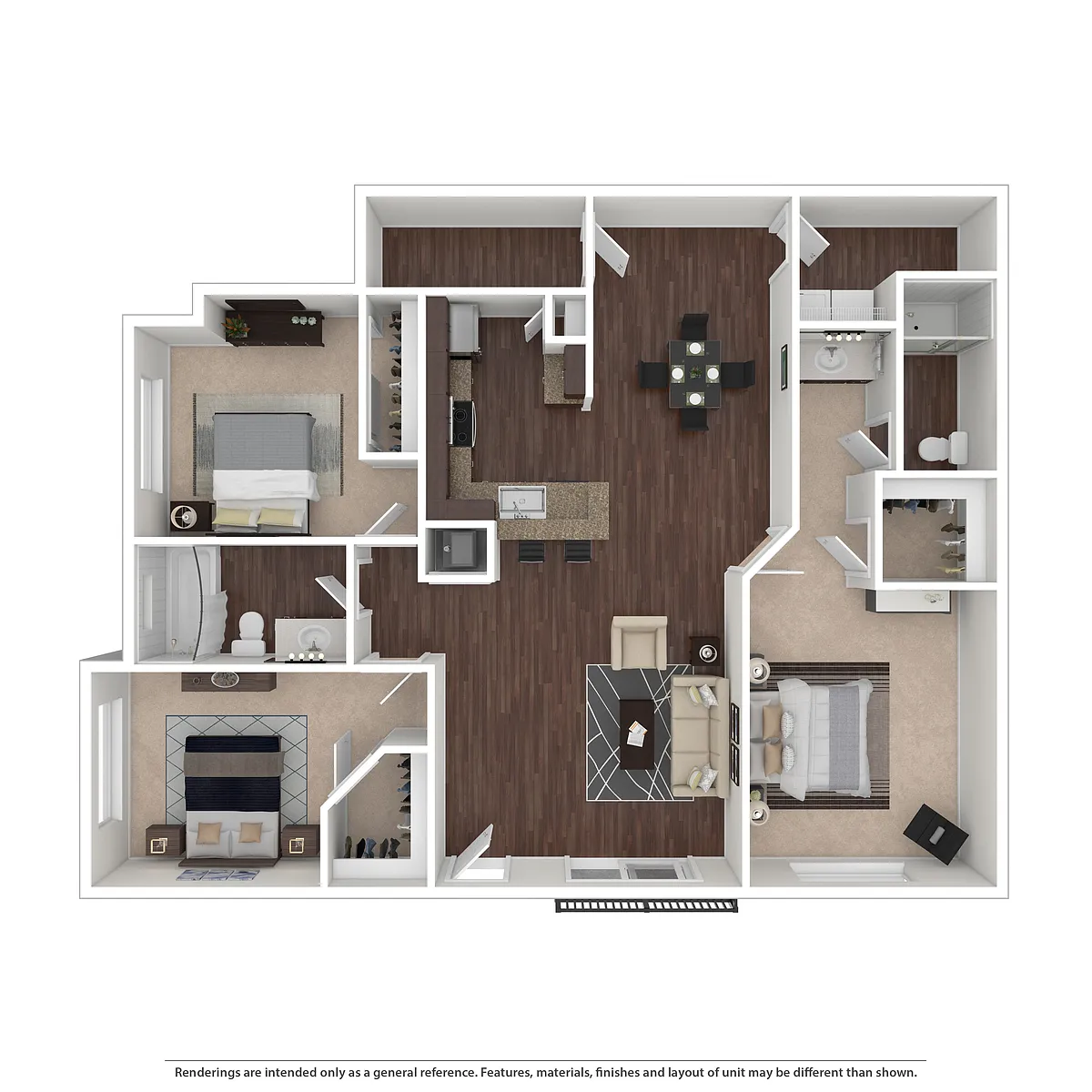 Floor plan Moonstone