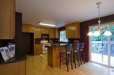 Granite slab counter tops