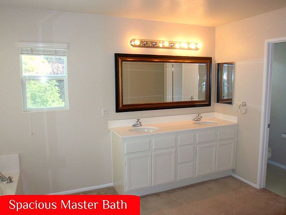 Spacious Master Bath