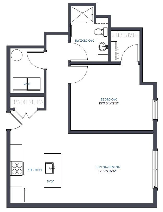 Floor plan A14