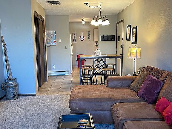 Open concept LR, DR, Kitchen