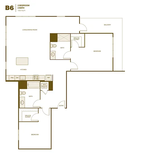 Floor plan B6