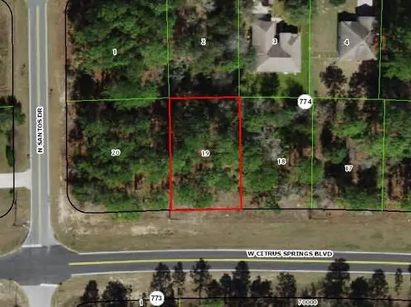 1695 W CITRUS SPRINGS BOULEVARD LOT 19, CITRUS SPRINGS, FL 34434