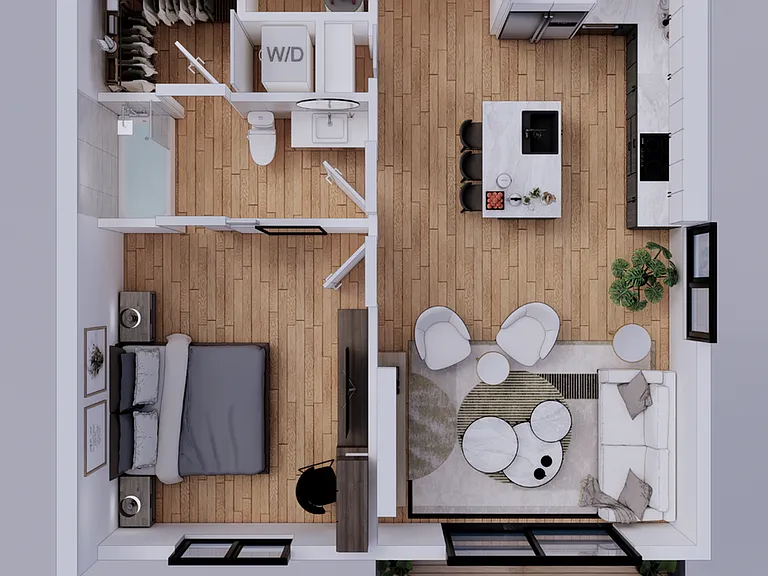Willow - 1 Bedroom Willow - 1 Bedroom