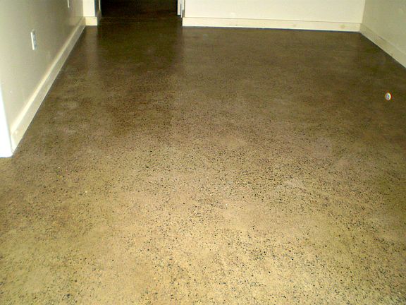 POLISHED, HEATED, FLOORS!