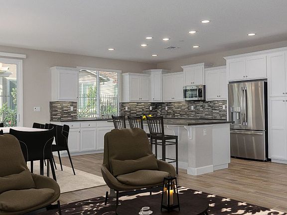 Virtually Rendered Living Area