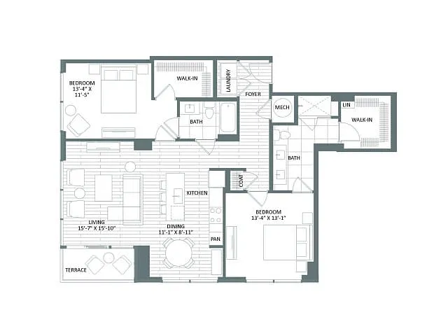 Floor plan E-3