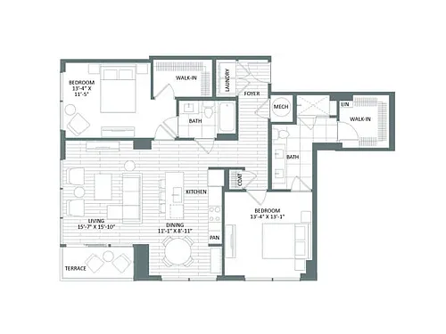 Floor plan E-3