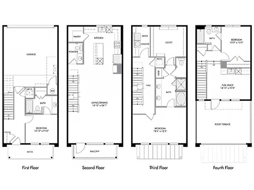 Floor plan D14TX