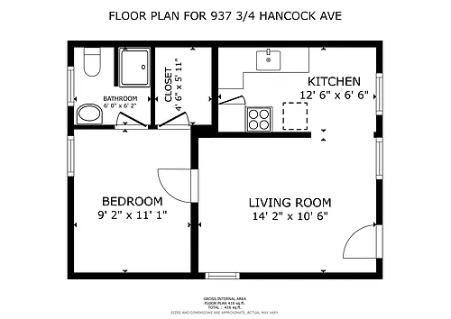 Floor plan 937