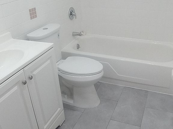 Bathroom (New lighting and flooring)