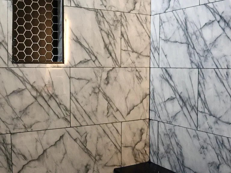 luxury bathroom finish