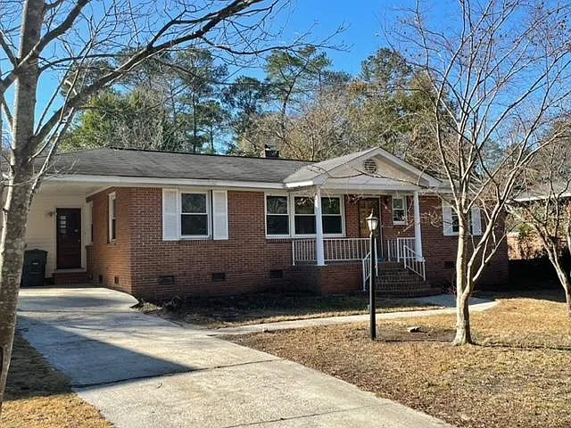 Brick veneer home with insulated windows. Freshly painted inside and out with newly refinished hardwood floors.