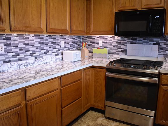 New gas stove.