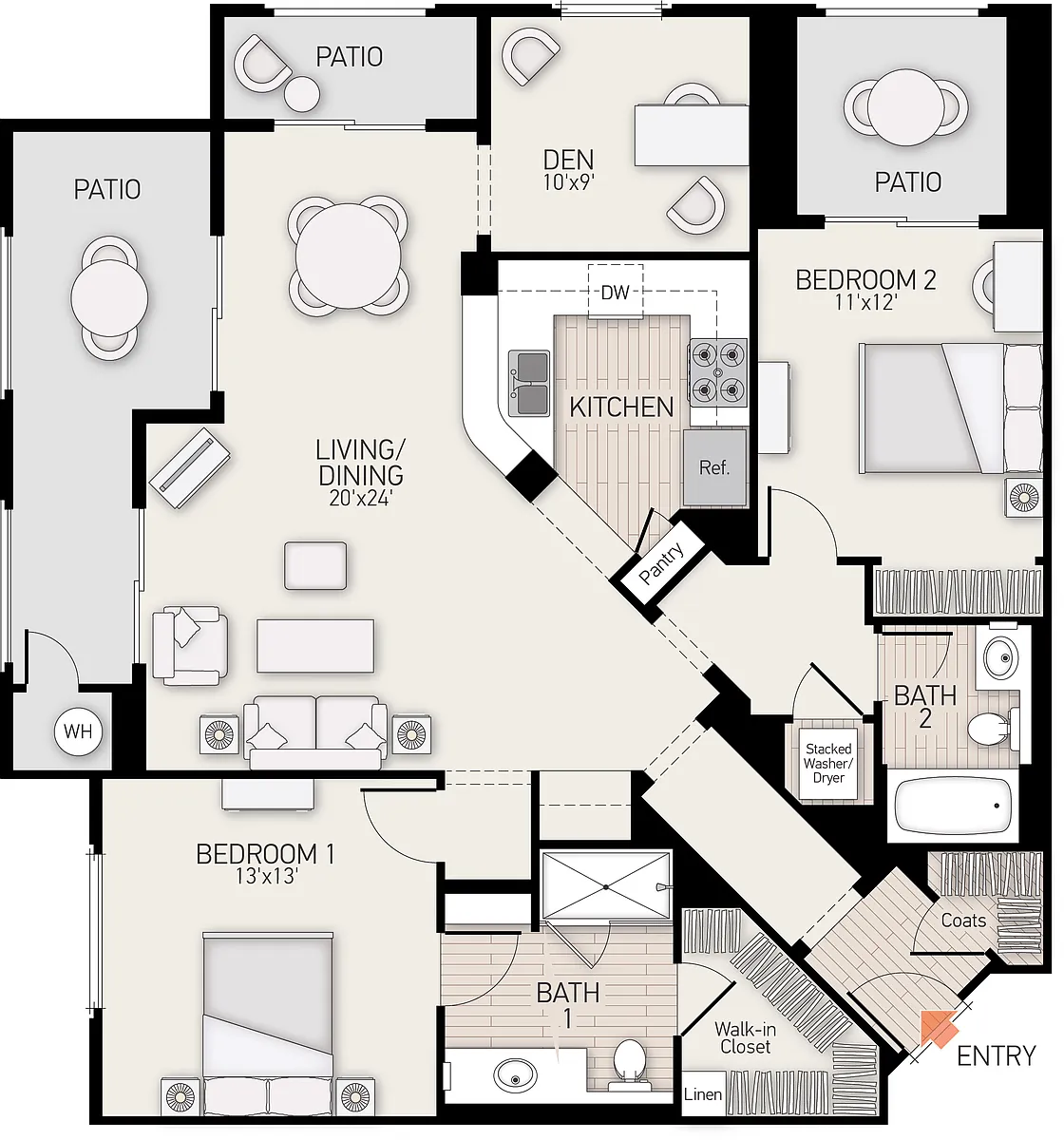 Floor plan Mirador - Plan 42