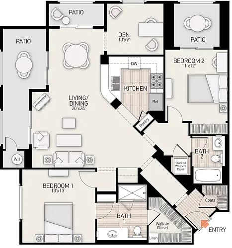Floor plan Mirador - Plan 42