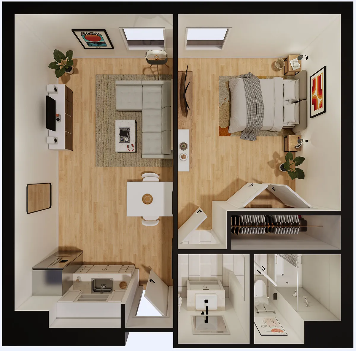 Floor plan A1