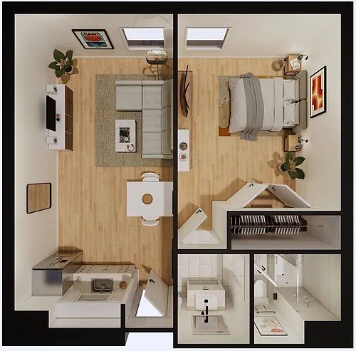 Floor plan A1