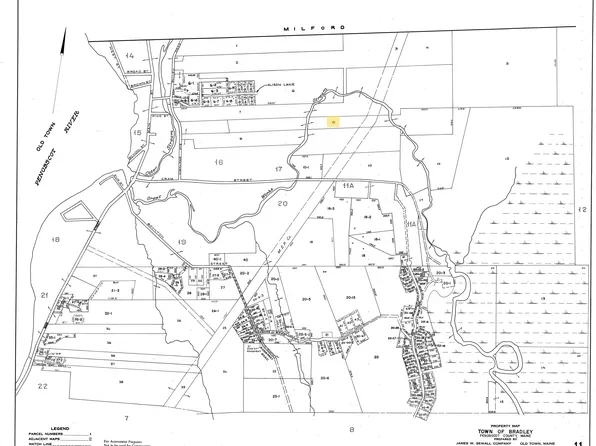 Map11Lot8 Highland Avenue, Bradley, ME 04411