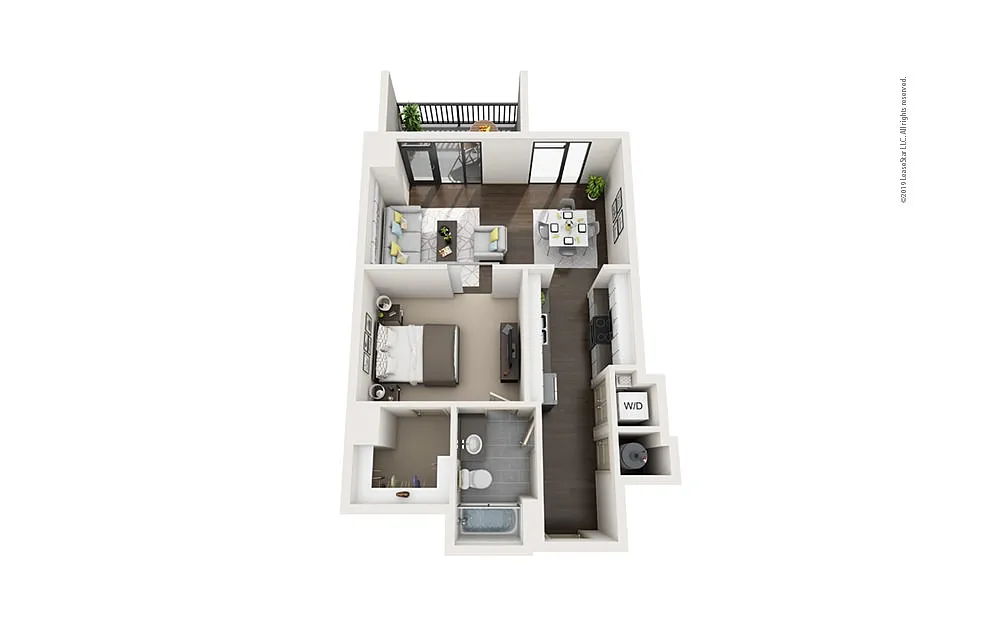 Floor plan Highrise A7