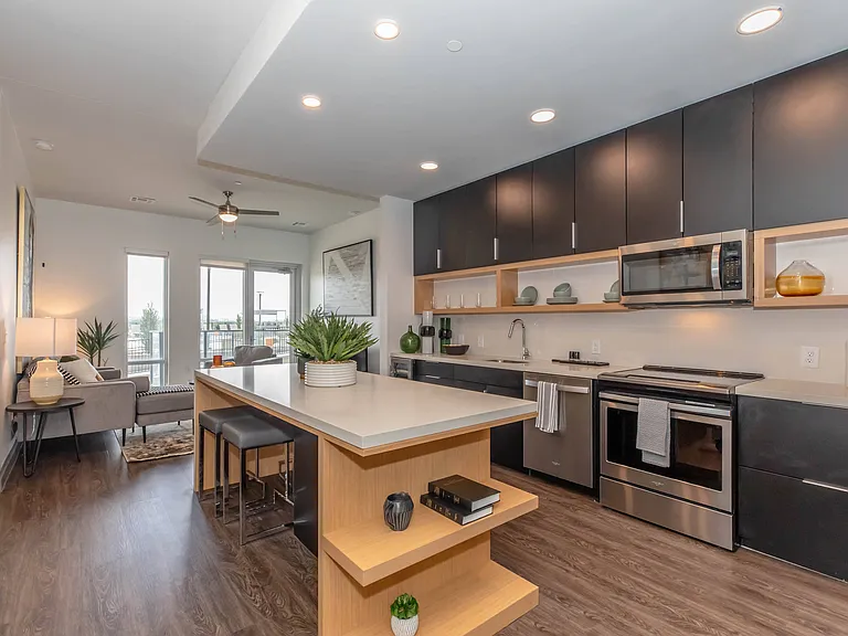 Open Living & Dining Areas