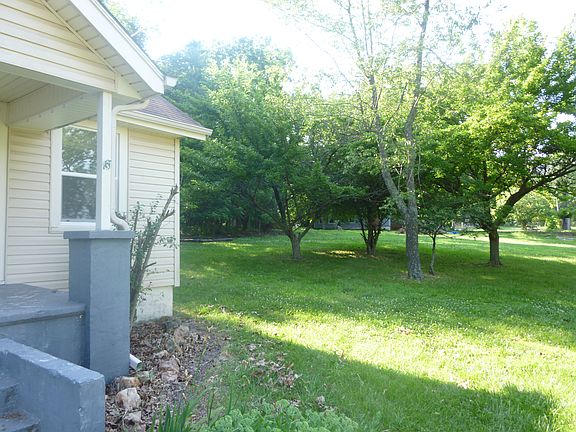 to the north with fruit trees on the property