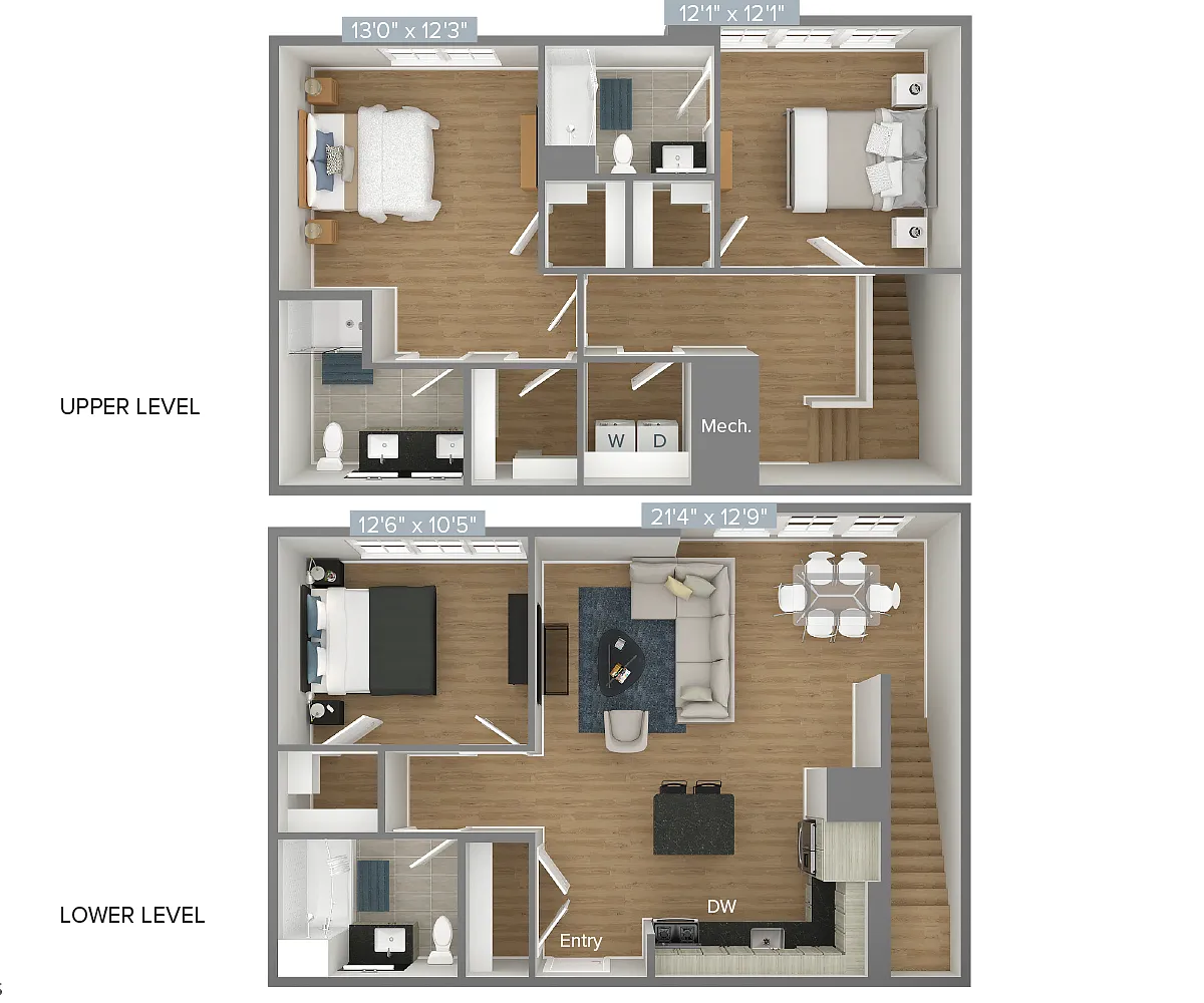Floor plan C2T-1643
