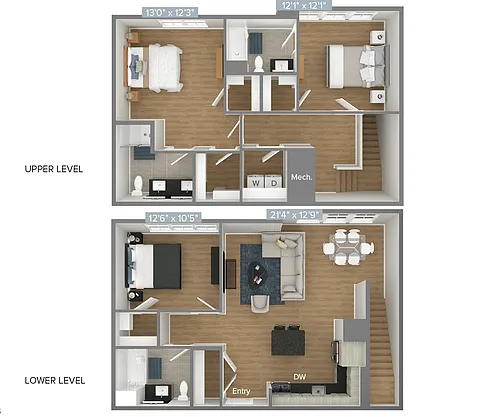 Floor plan C2T-1643