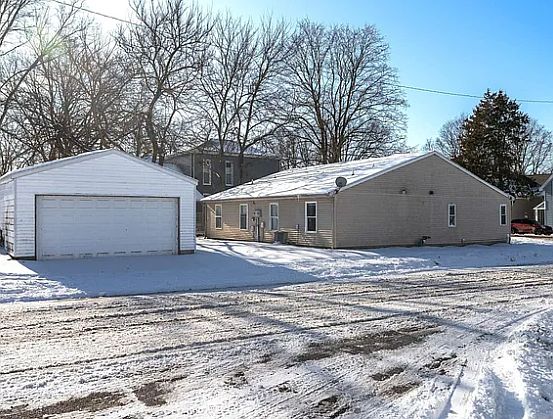 Side of House and Garage