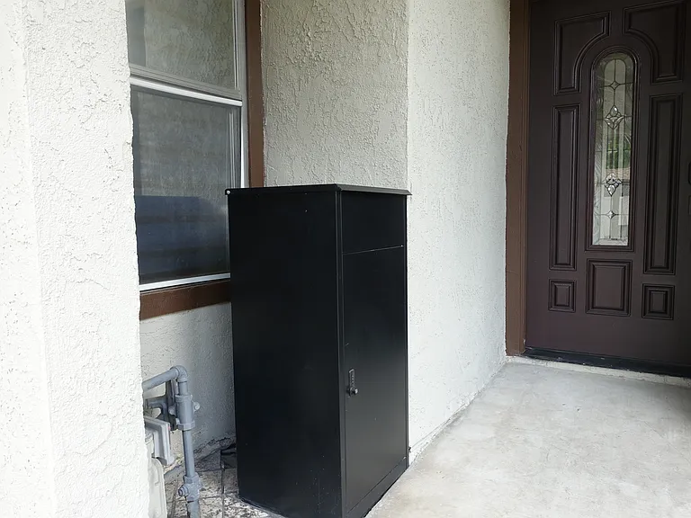 Secured Drop Box for Package Deliveries